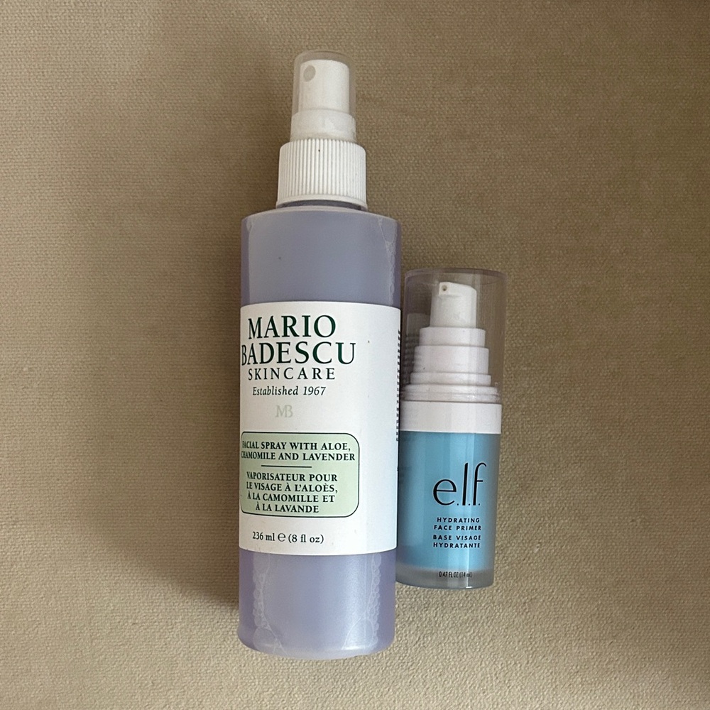 Mario Badescu Skincare Facial Spray & Elf Primer Set